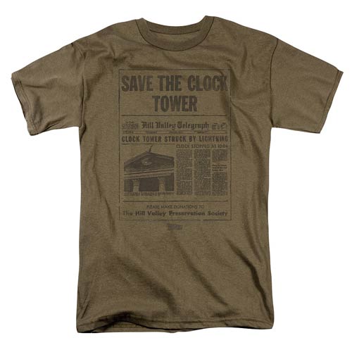 Back to the Future Save The Clock Tower T-Shirt